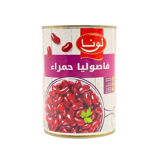 فاصوليا حمراء لونا 380 جم 24x حبة