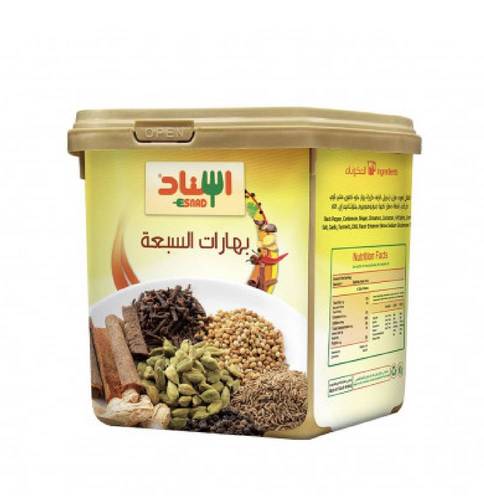 البهارات السبعة اسناد 200 جم 12x حبة 