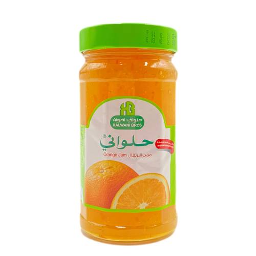 Halwani Orange Jam 400g x 12 Pieces