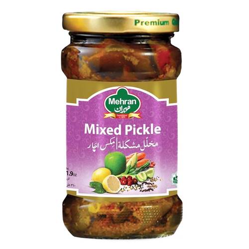 Mehran Mixed Pickle 340g x 12 Pieces