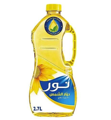 زيت دوار الشمس نور 2.7 لتر 4x حبات