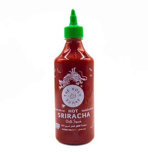The Holy Hot Sriracha Chilli Sause 580g x 12 Pieces