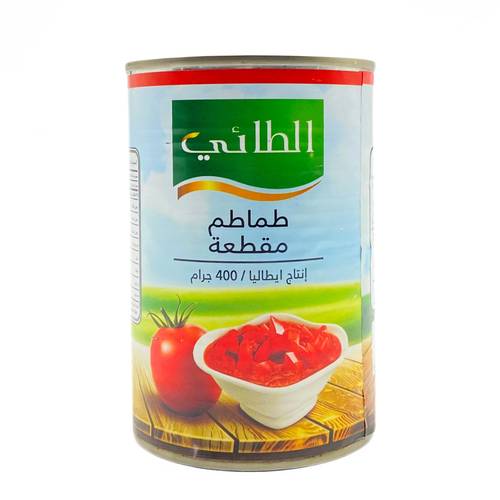 طماطم مقطعة الطائي 400 جرام 24x حبة