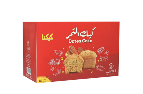 كيك التمر الفاخرات 350 جم 12x بكت 15x حبة
