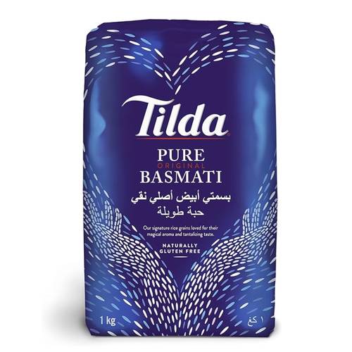 أرز بسمتي نقي تيلدا 1 ك 8x اكياس