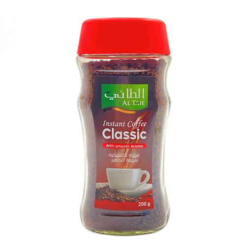 Al-Taie Instant Coffee Classic 200g x 6 Pieces