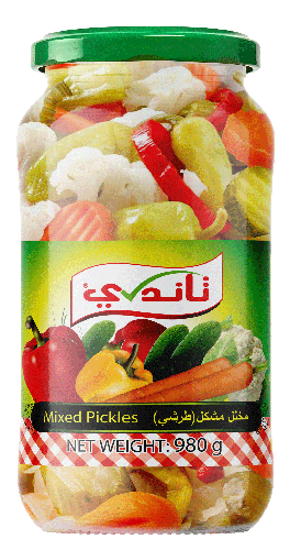 مخلل مشكل (طرشي) تاندي 980 جم 12x حبة