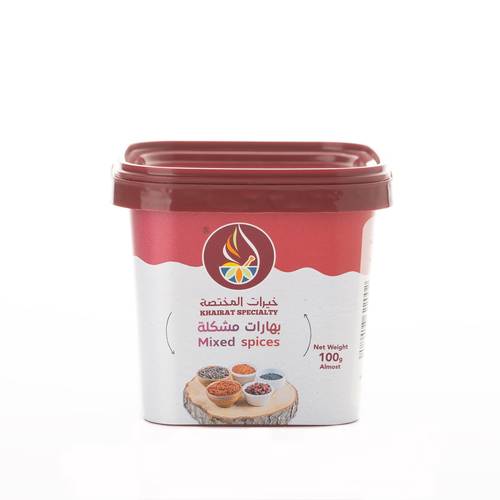 بهارات مشكلة خيرات المختصة 100 جم 24x حبة