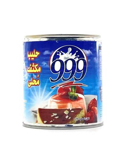 حليب مكثف محلى (999) 390 جم 48x حبة