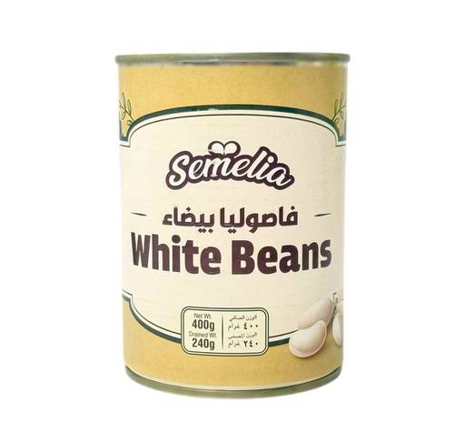 فاصولياء بيضاء سيميليا 400 جم 24x حبة
