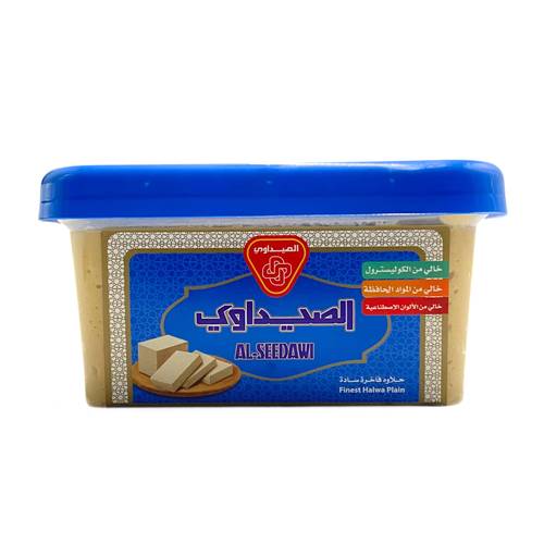 حلاوة طحينية سادة الصيداوي 500 جم 12x حبة