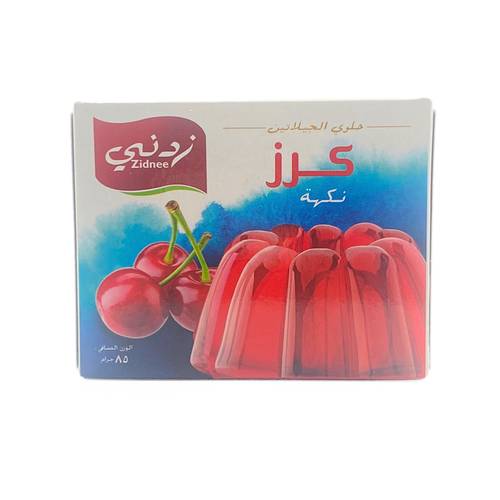 Zidnee Cherry Flavoured Jelly 85g x 72 Pieces
