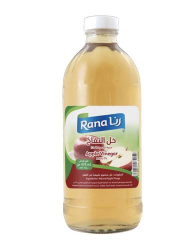 خل تفاح رنا 474 مل 12x حبة