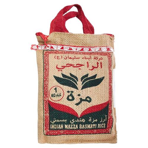 أرز مزة هندي بسمتي الراجحي 1 ك 40x كيس