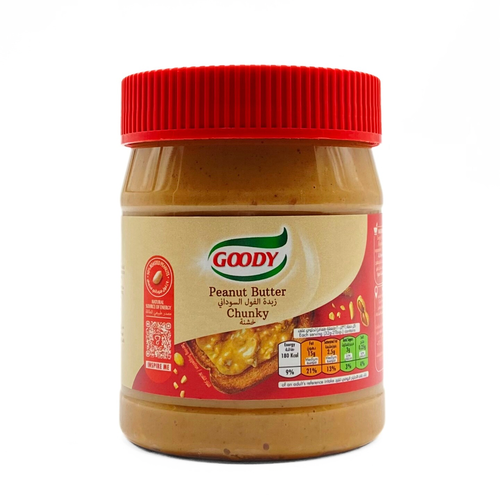 Goody Chunky Peanut Butter 340g x 12 Pieces