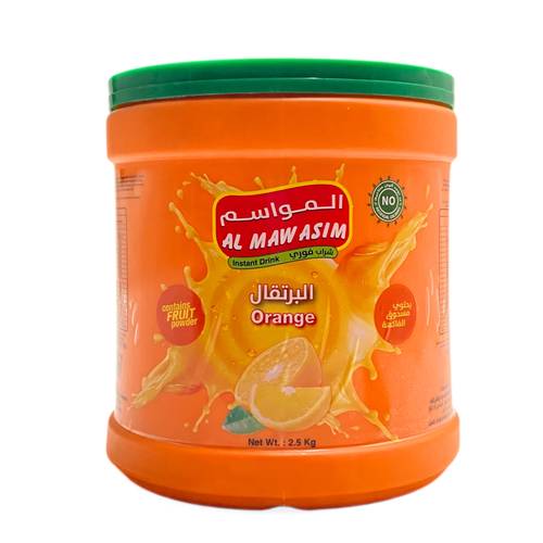مسحوق عصير البرتقال المواسم 2.5 ك 6x حبات