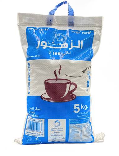 سكر ناعم الزهور 5 ك