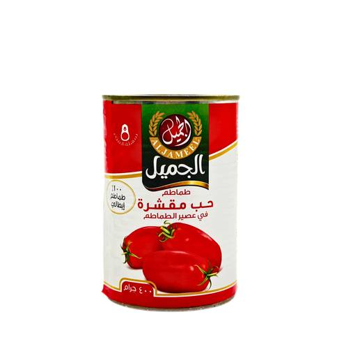طماطم ايطالي مقشر الجميل 400 جم 24x حبة