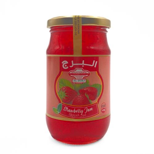 AlBurj Strawberry Jam 400g x 12 Pieces