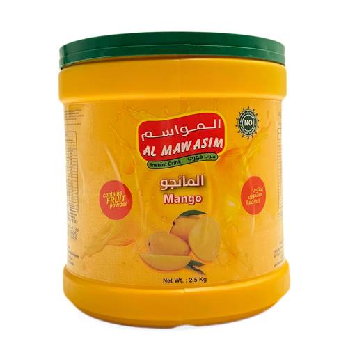 مسحوق عصير المانجو المواسم 2.5 ك 6x حبات