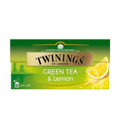 Twinings Green and Lemon Tea 2g x 12 Packets x 25 Bags 