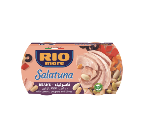 Rio Mare Salatuna Beans Recipe 160g x 18 Pack x 2 Pieces