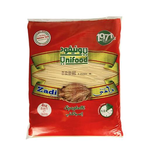 مكرونة اسباغيتي زادي 4 ك 4x أكياس