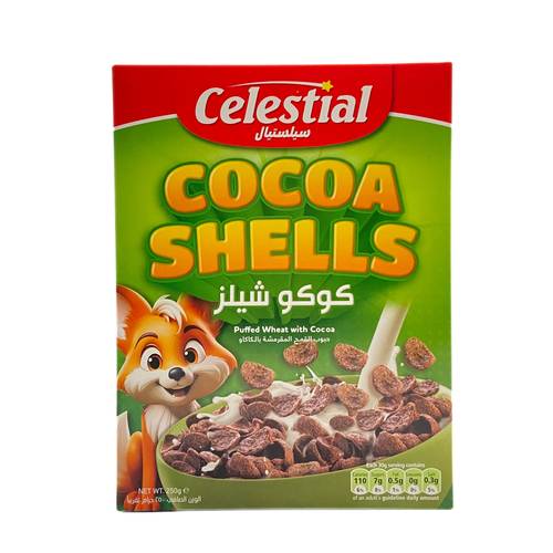 كورن فليكس كوكو شيلز سيلستال 250 جم 12x حبة
