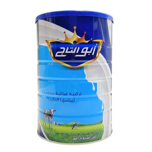 حليب بودرة أبو التاج 1800 جم 6x حبة