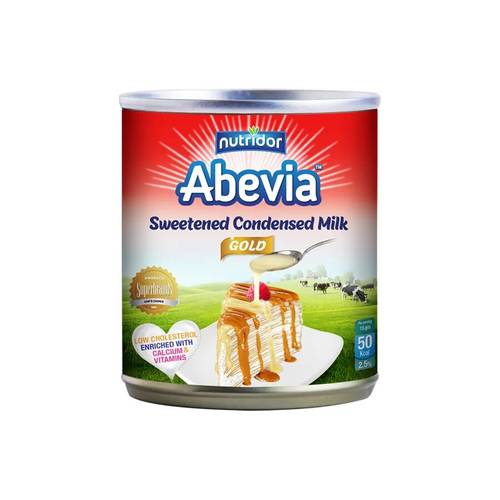 Abevia Sweetened Condensed Milk 390g x 48 Pieces