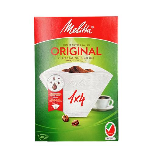Melitta Original 1 x 4 Coffee Filters 18x40 Filters