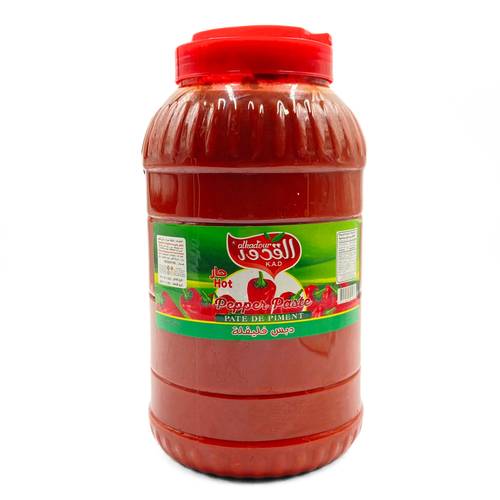 AlKadour Hot Peppr Paste 4kg x 4 Pieces