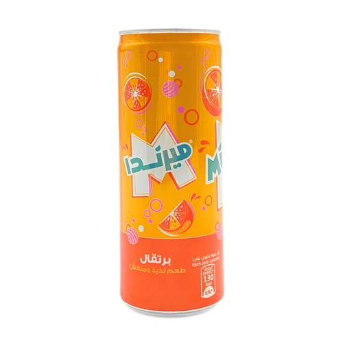 مشروب غازي ميرندا برتقال 245 مل 30x علبة