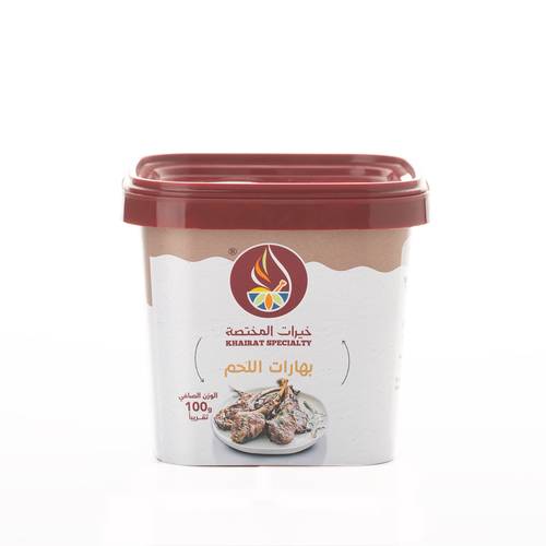بهارات اللحم خيرات المختصة 100 جم 24x حبة