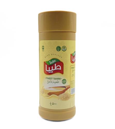 طحينة فاخرة طيبا 500 جم 12x حبة