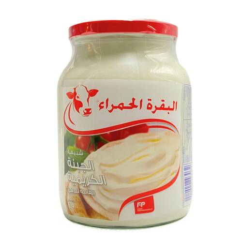شبيه جبنة كريمية البقرة الحمراء 900 جم 6x حبات