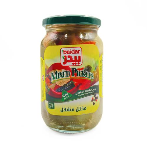 Baidar Mixed Pickle 370g x 12 Pieces