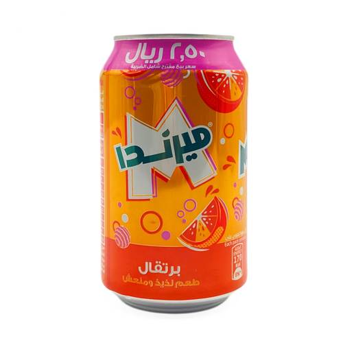 مشروب غازي ميرندا برتقال 320 مل 24x علبة