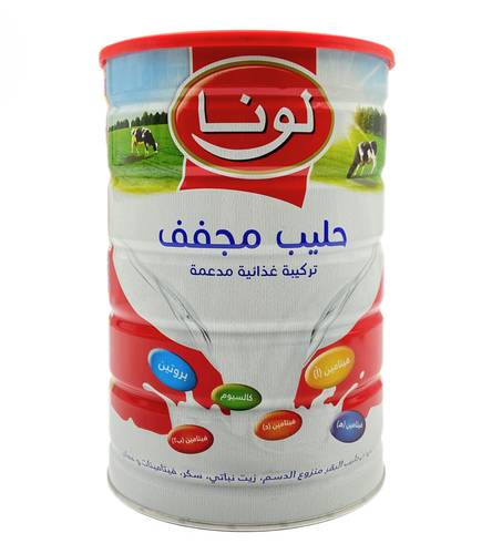 حليب بودرة لونا 1800 جم 6x حبات