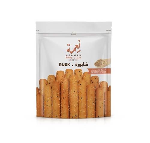شابورة اصابع بالسمسم نعمة 375 جم 8x كي