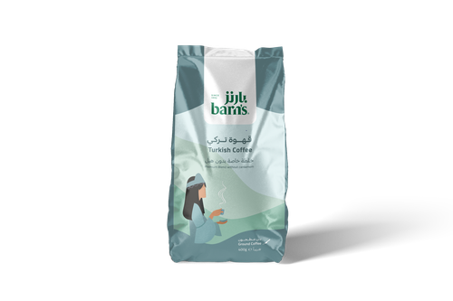 Barn’s Turkish Coffee without Cardamom 400g x 12 Bags