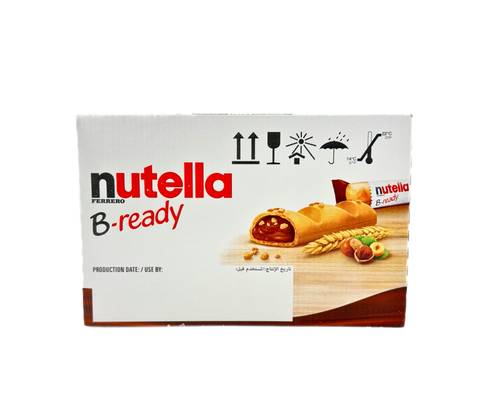 ويفر بي ريدي نوتيلا 4 بكت 36xحبه 22x جم