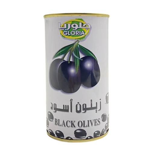 زيتون أسود جلوريا 400 جم 24x حبة