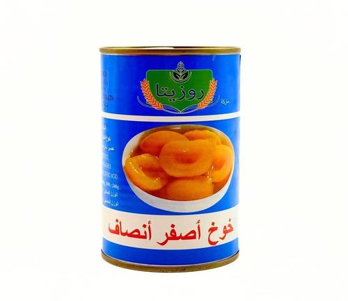 خوخ أصفر أنصاف روزيتا 400 جم 24x حبة