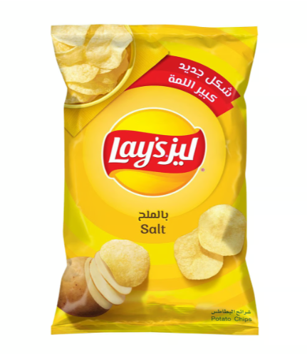 شرائح بطاطس بالملح ليز 155 جم 20x كيس