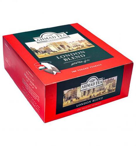 Ahmad Tea London Blend 2g x 12 Packets x 100 Bags 