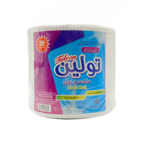 مناديل ماكسي رول تولين 6 ربطة 300x قطعة
