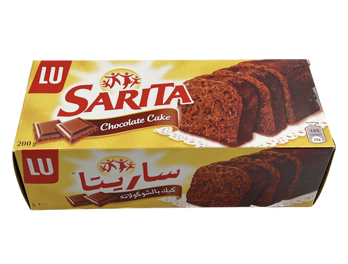 كيك العائلة بالشوكولاتة ساريتا 200 جم 12x حبة