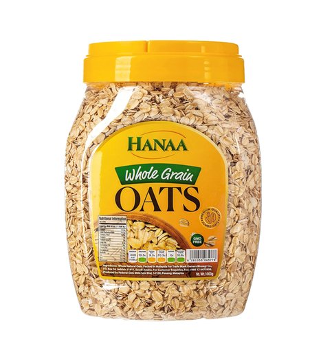 Hanaa Whole Grain Oats 900g x 12 Pieces