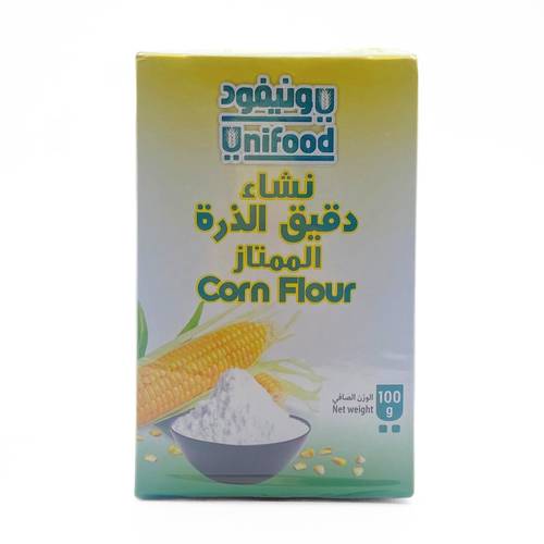 نشاء الذرة يونيفود 100 جم 48x حبة 